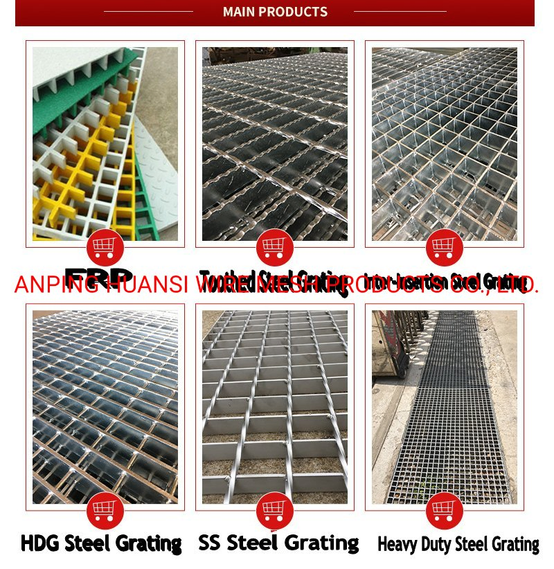 Stainless Steel Grating for Sidewalk and Drainage Drain Cover