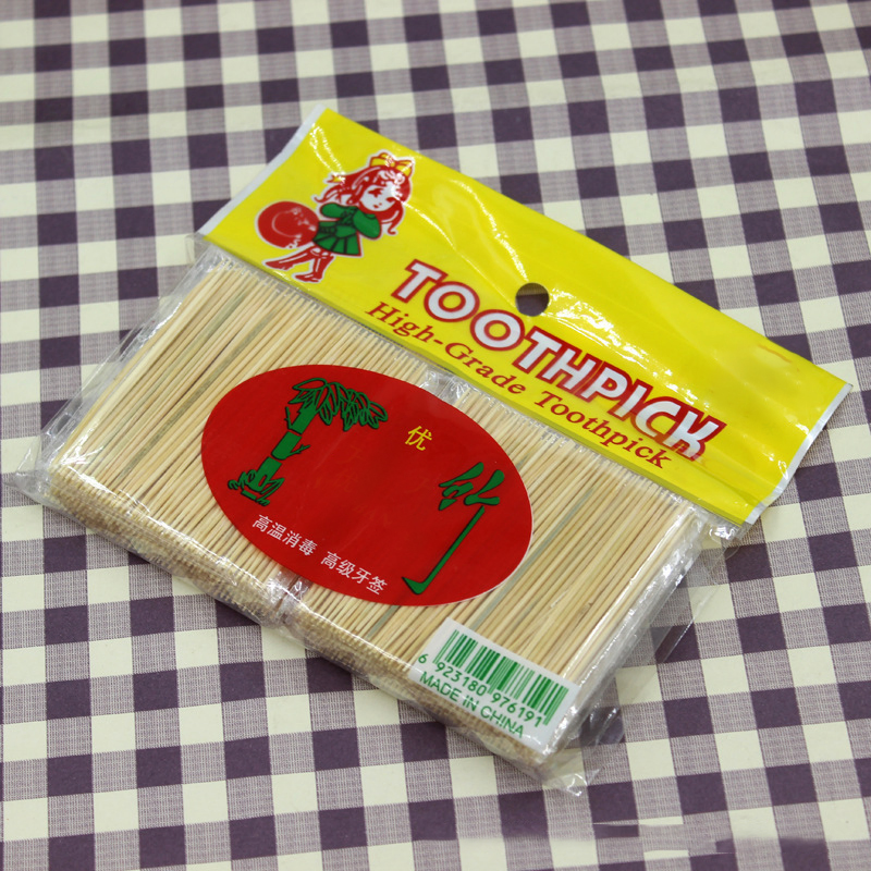 Restaurant Tooth Pick Bamboo Toothpicks Disposable Toothpick