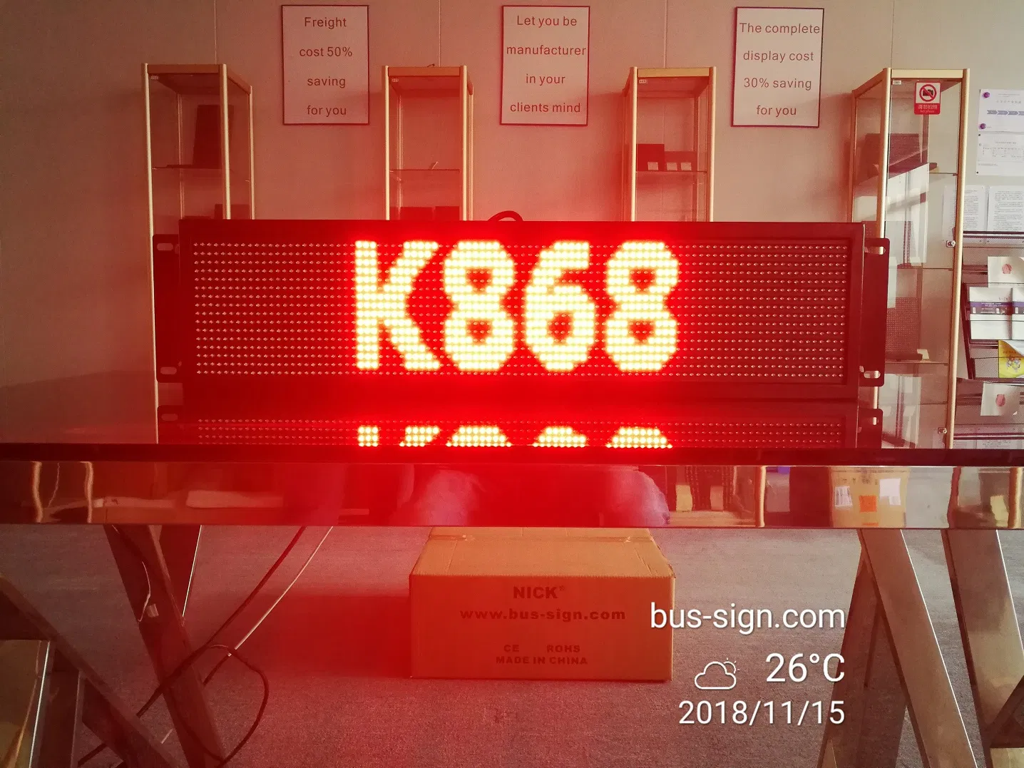 Wholesale Bus Stop Destination Displays Signs