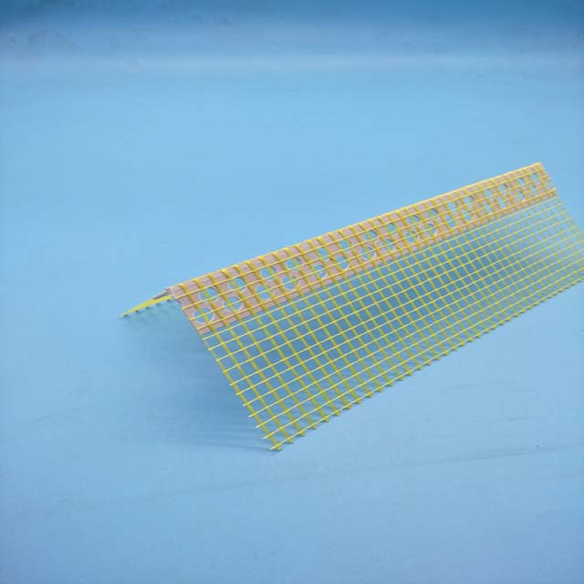 Factory Direct Sales PVC Wall Corner Protection/Angle Bead with Fiberglass Mesh
