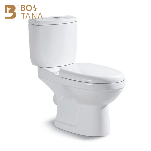 Competitive Price Sanitary Ware Bathroom 2 Two Piece Ceramic Twyford Wc Toilet for Adult