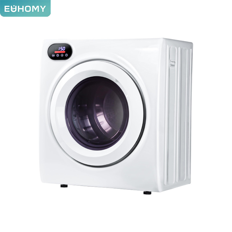 Euhomy CD006 Stainless Steel Front Load Compact Laundry Clothes Dryer