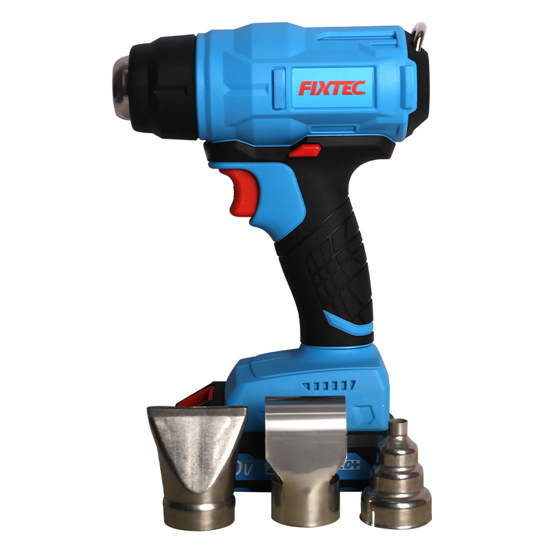 Fixtec Cordless Handheld Hot Air Gun Heater Temperature Portable Adjustable Electric Heat Shrink Gun