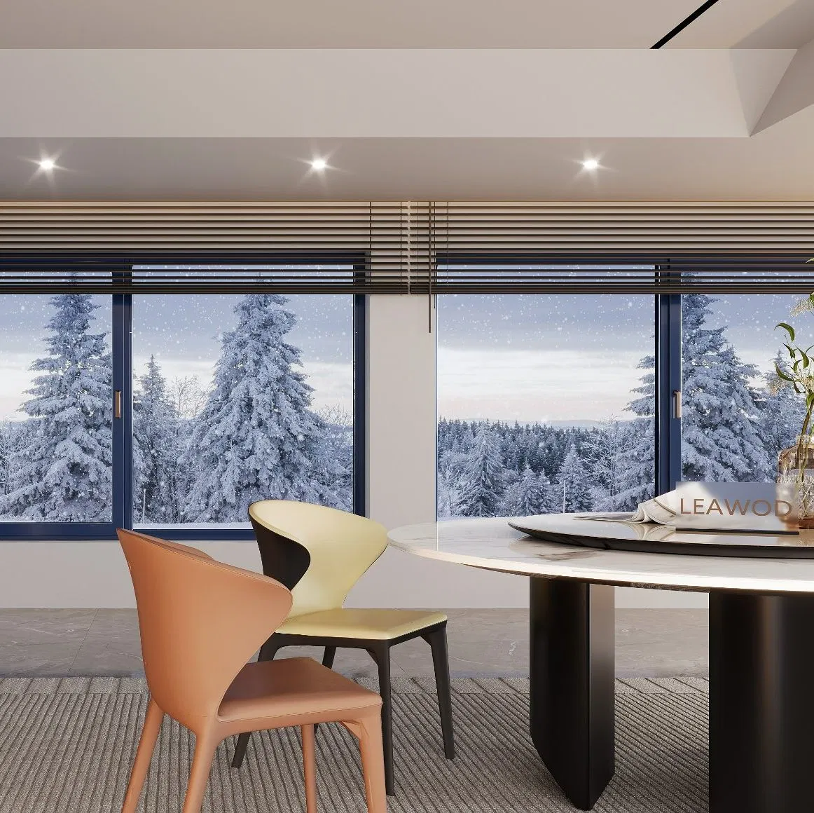 Premium Thermal Insulated Metal Glass Windows and Doors