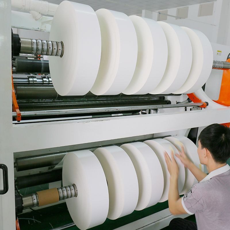 Cross-Border Export Large Roll High Quality 90GSM Top Thermal Paper Self-Adhesive Label Sticker Material