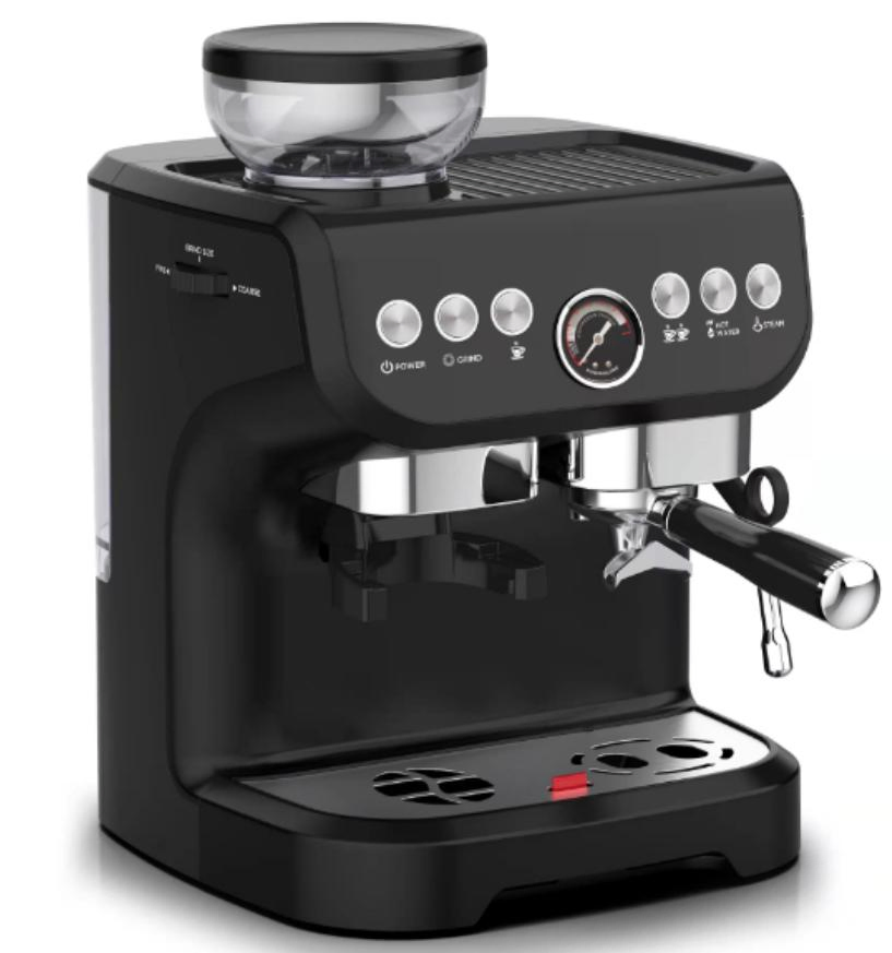 LCD Display Dual Boiler Espresso Coffee Machine
