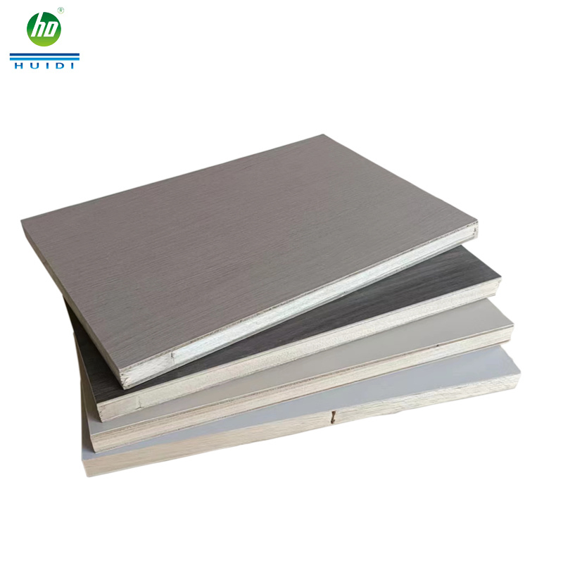 Melamine Faced Natural Veneer Furniture Hardwood Marine Wood Laminated Veneer Melamine Board