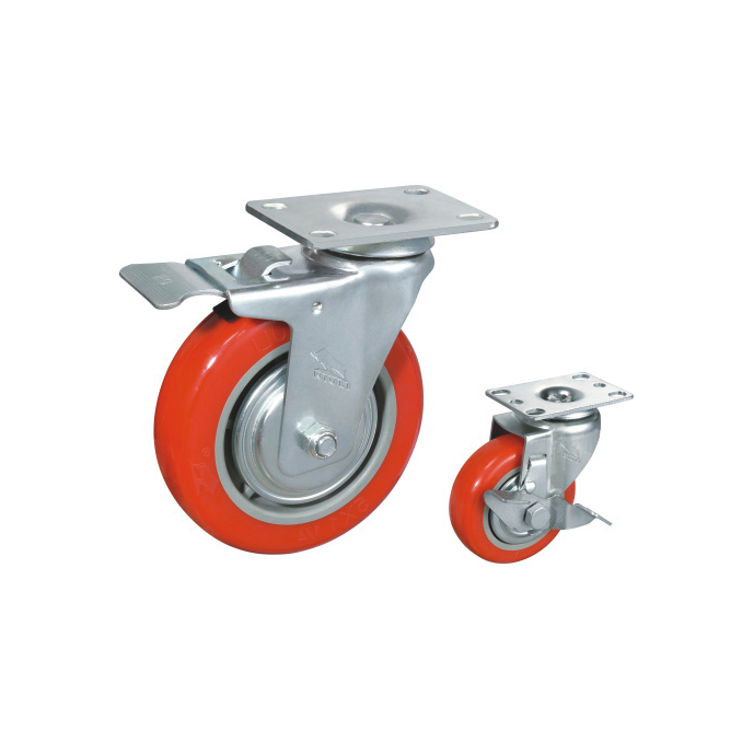 Heavy-Duty Industrial Rubber Caster Wheels for Seamless Movement
