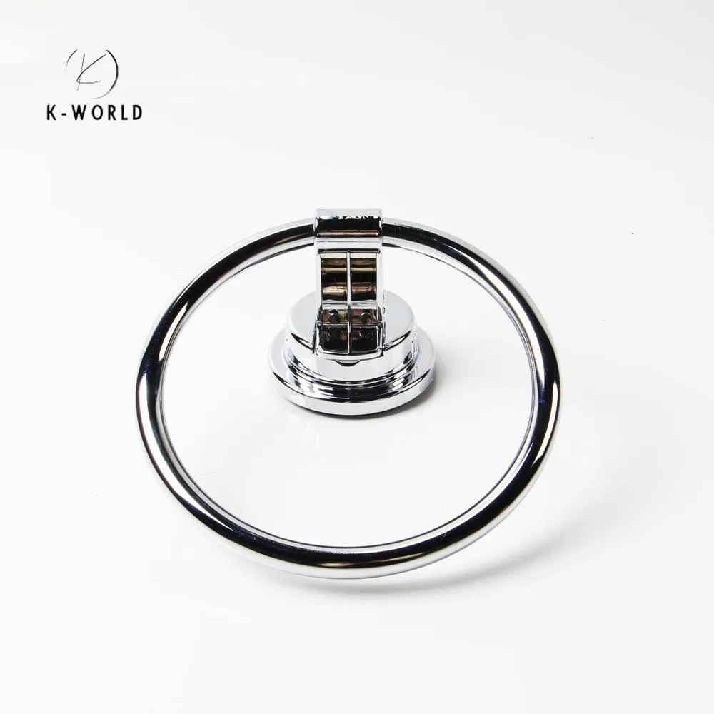 Хромированное кольцо для полотенца с присоской