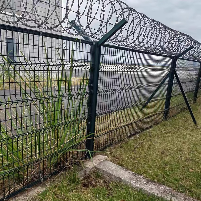 Quick - Assembly Barbed Wire Fence No Special Tools Required for Installation