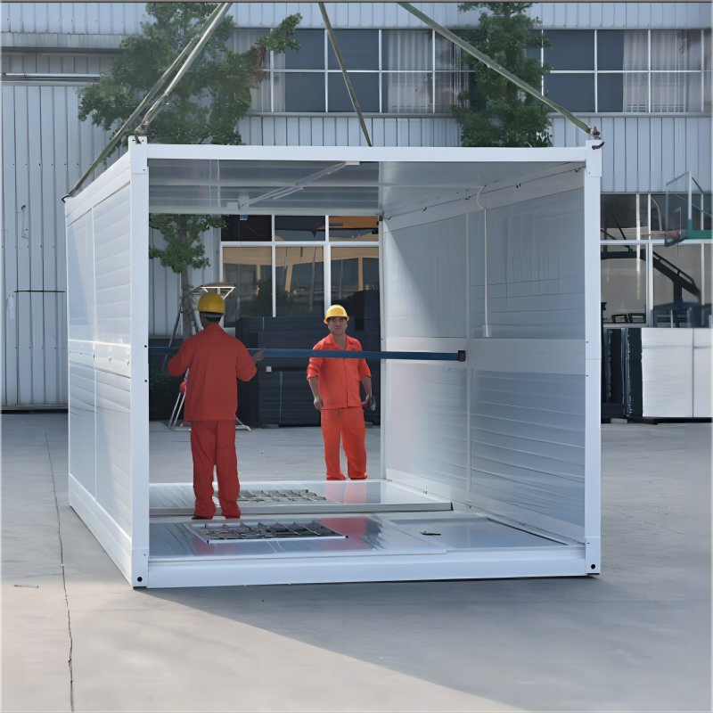 Mobile Foldable Collapsible Container House Home Office Storage Shop Hotel Prefabricated Folding Container House Home