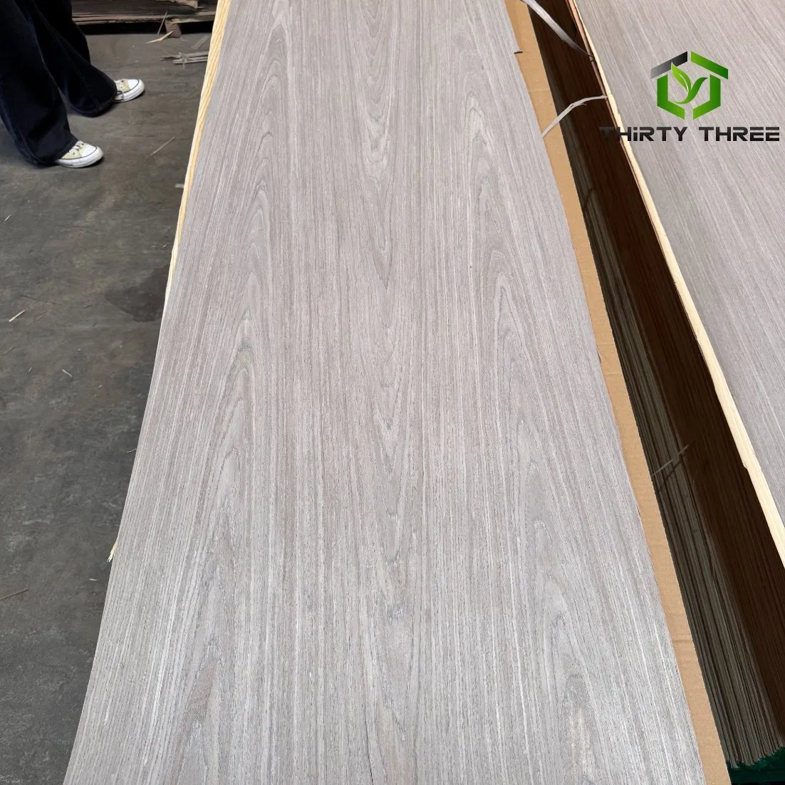 0.35mm Artificial Wood Veneer Engineered Plywood Face Veneer with Good Quality