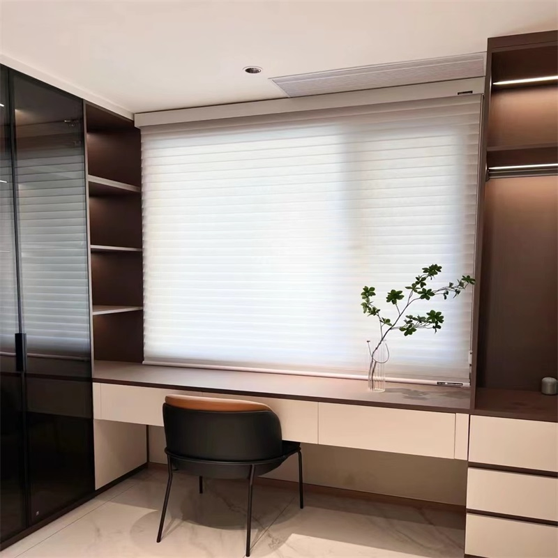Modern Blackout Curtain Office Window Shade Electric Roller Blind
