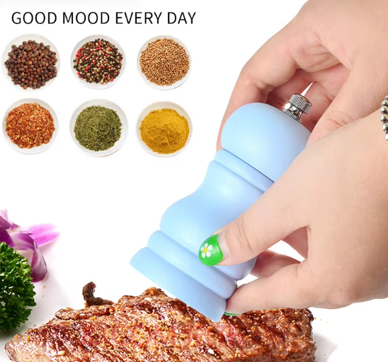 Ручная мини-мельница для специй Blue Pink Cumin Herb