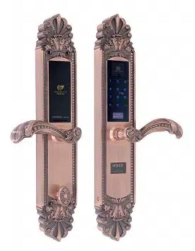 Luxury Fingerprint Electronic Combination Smart Door Lock