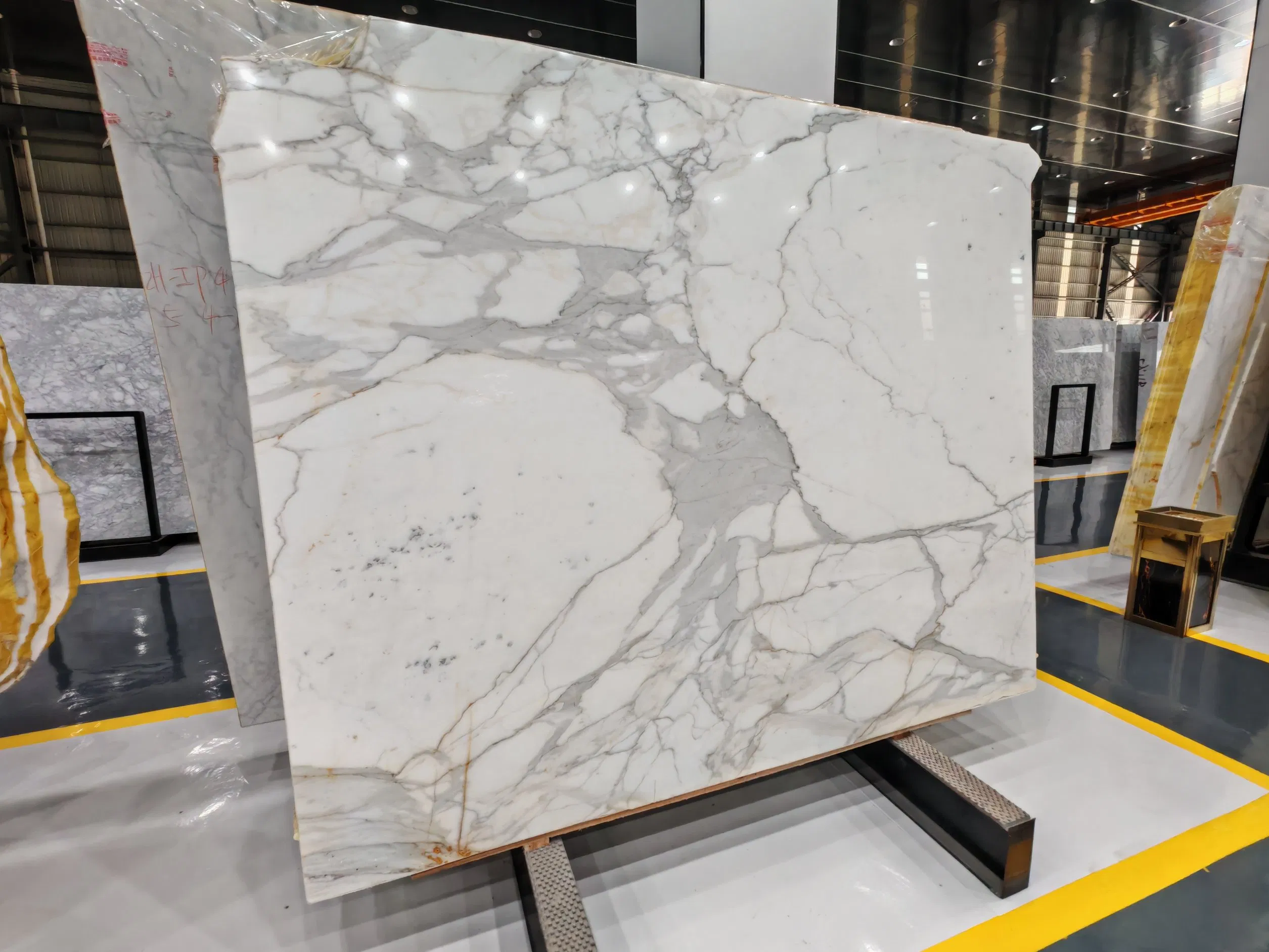 Calacatta Natural Stone Marble Tiles for Wall and Flooring