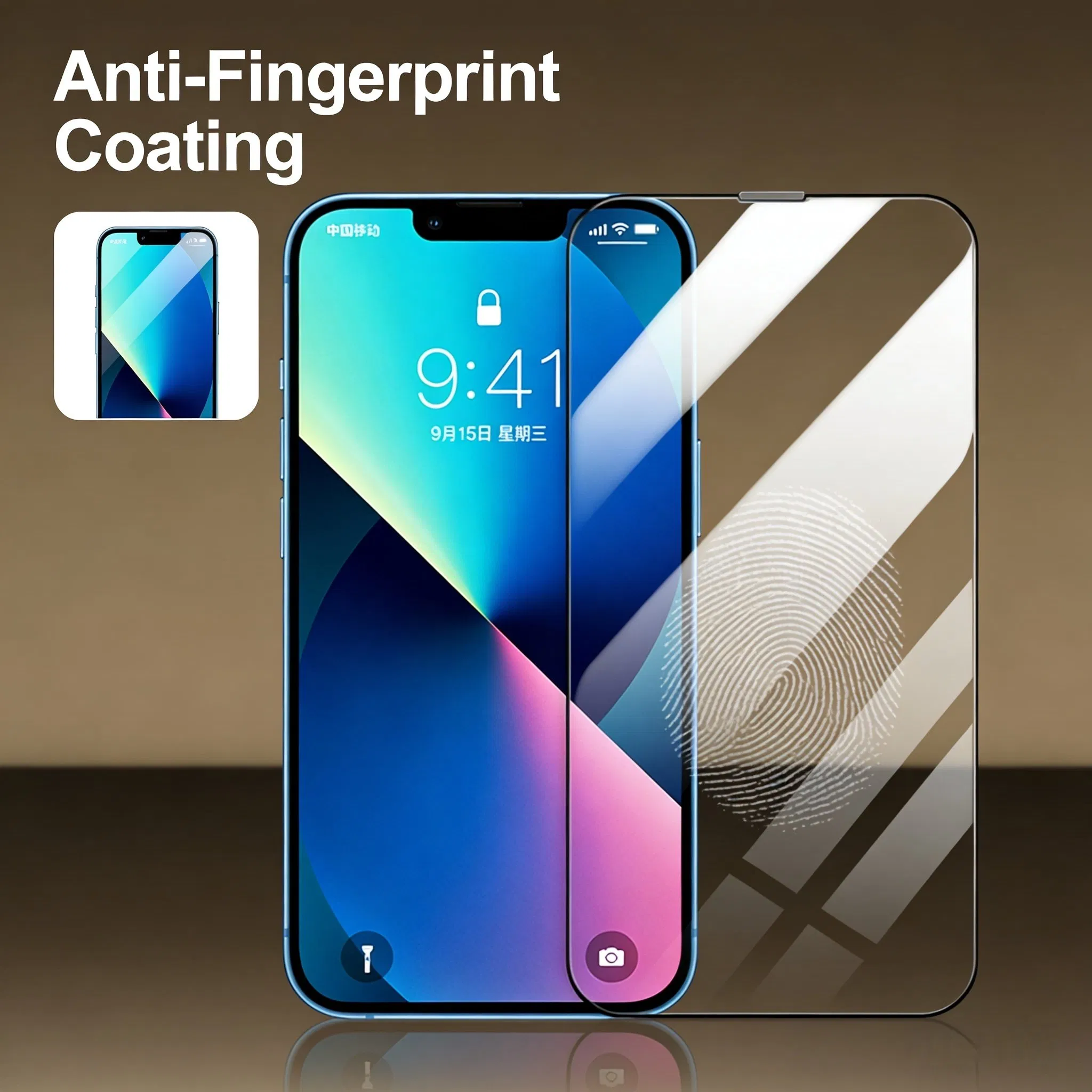 Защитное стекло 2.5D HD Full Screen, антиотпечатки, оптом