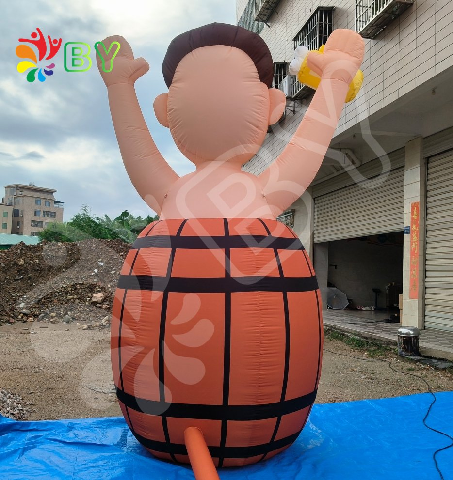 Custom Event Promotion PVC Coated Nylon Blow up Product Advertising Inflatable 12FT Holland Cartoon Model