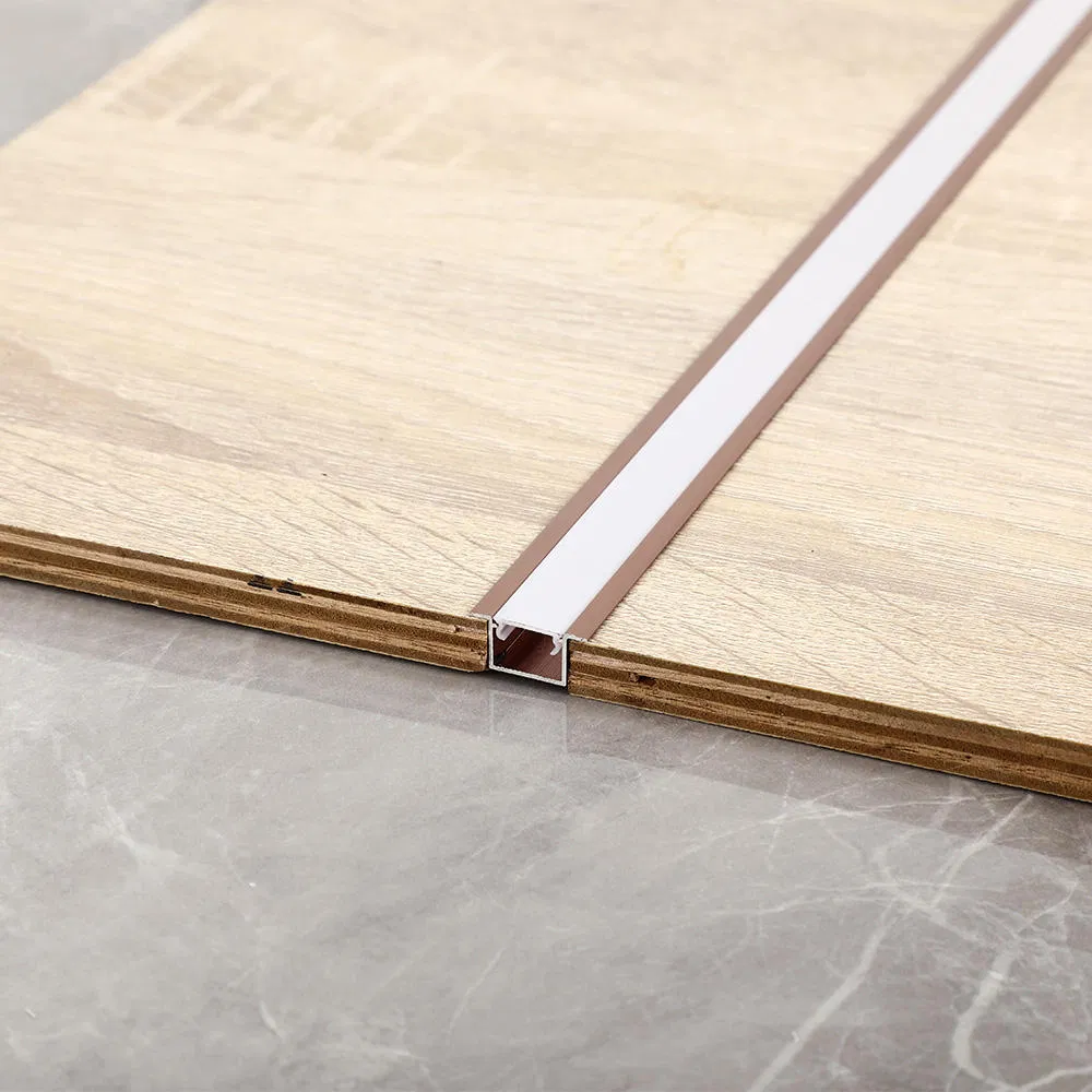 Aluminum Skirting Board with Built-in LED Light Strip Custom Length Color Modern Decoration Lighting Dual Purpose