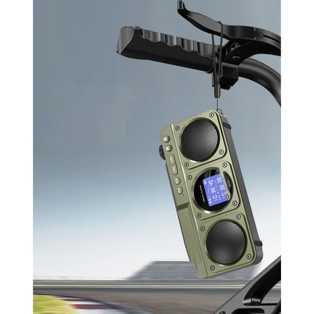 Портативная колонка Bluetooth с дисплеем текста песен