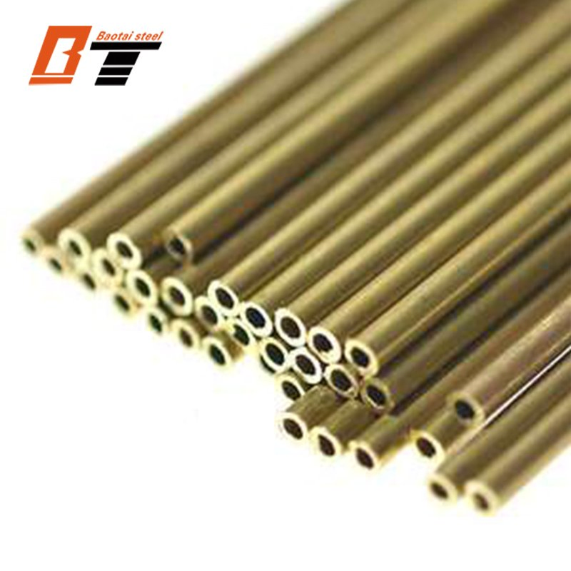 High Purity Round Brass Pipe/Brass Tube Astmb135 C2300 C2600 C2680 C2700 C2620 C2800 Brass Tube for Decoration