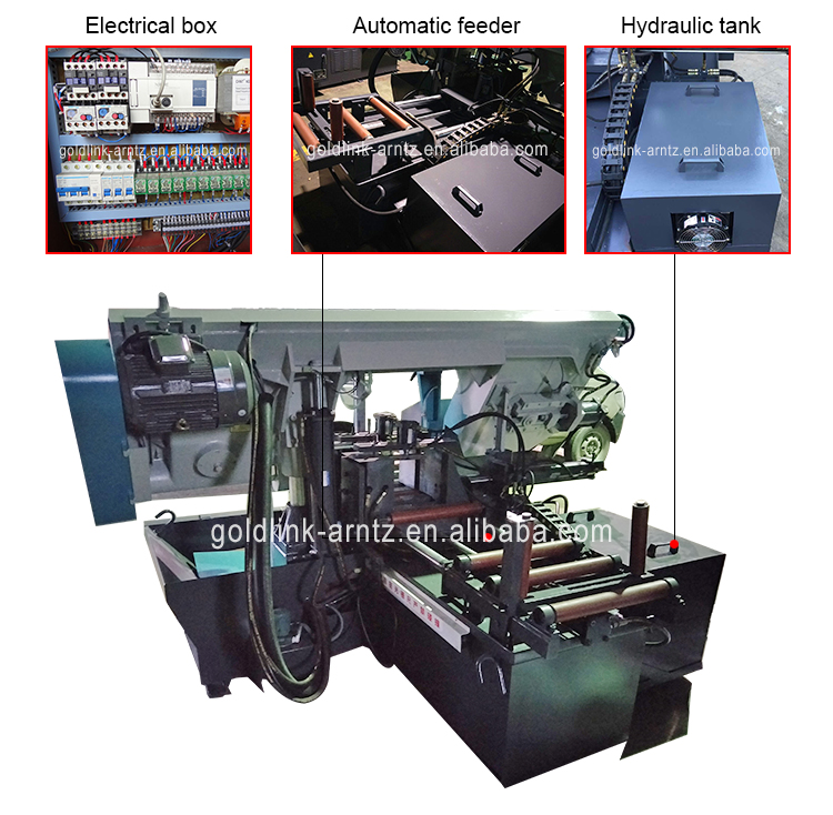 Станок ленточнопильный с ЧПУ по металлу