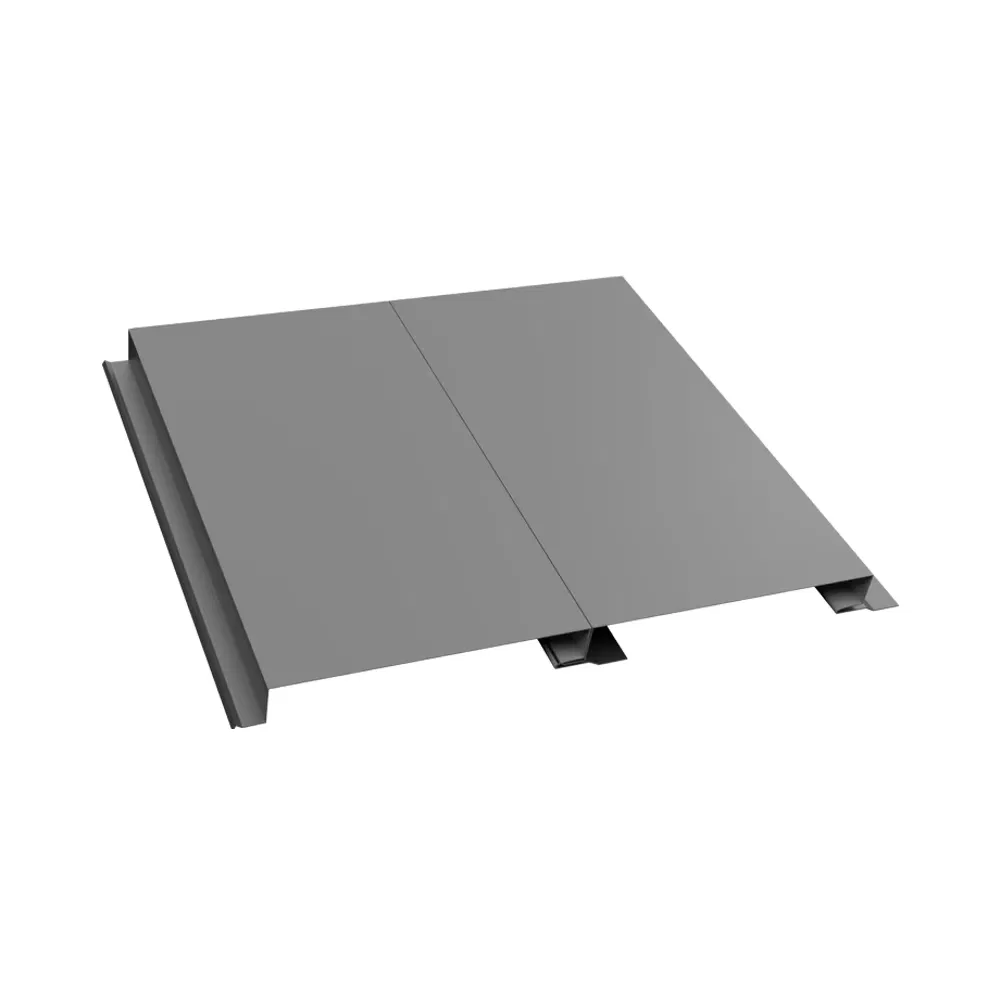 5.5'' 6'' New Exterior Wall Designs House Wall Covering Metal Siding Wall Panel