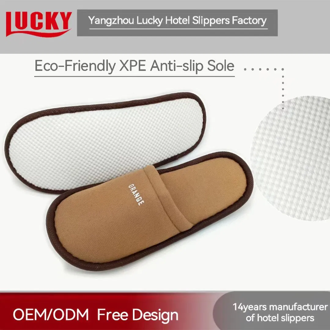 Twill Fabric Personalized Eco Biodegradable Towel Terry Custom Hotel Cheap Slipper SPA Airline Single Disposable Slippersreference Fob Price Wholesale Custom