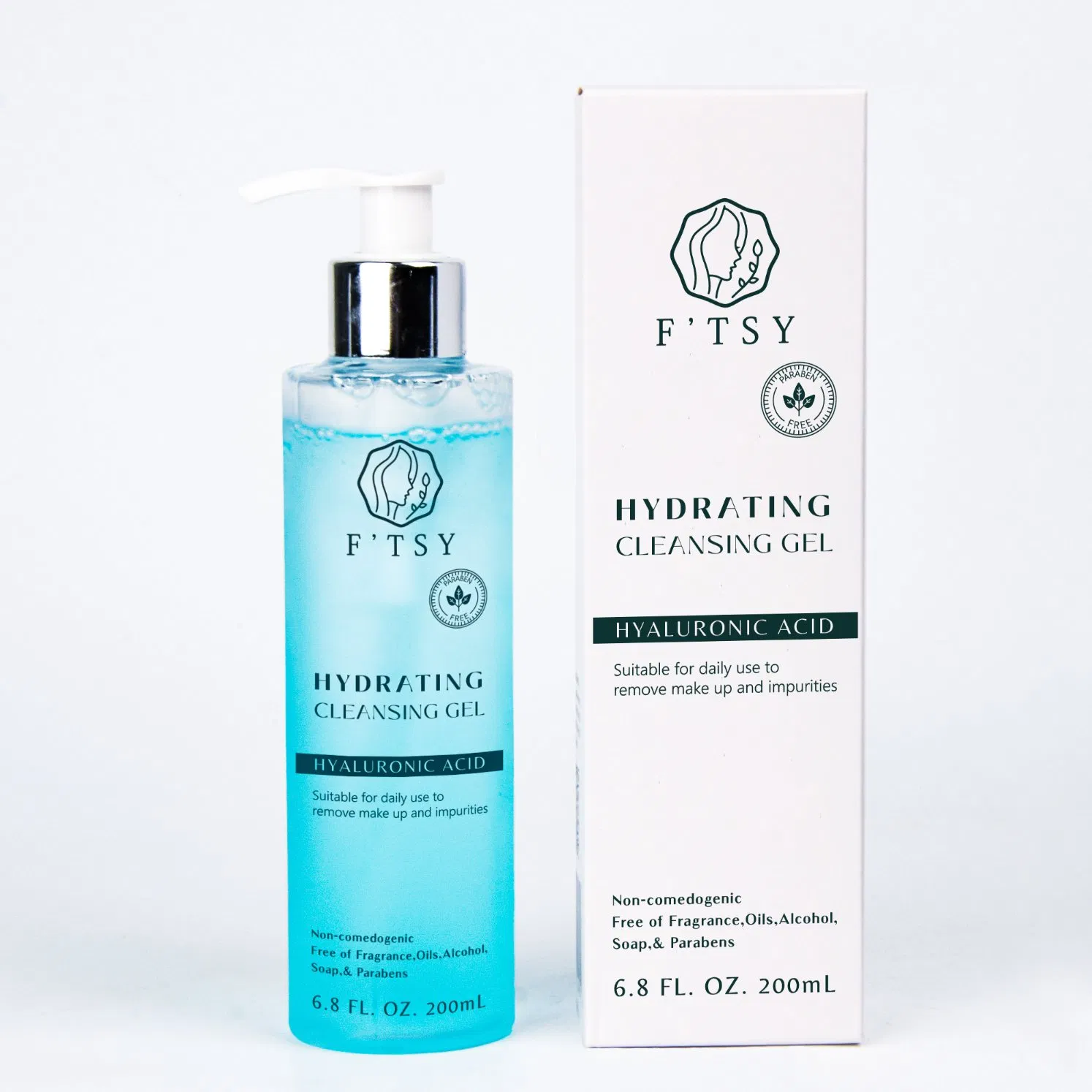 OEM/ODM Natural Organic Face Care Purifying Foaming Facial Cleanser Refreshing Moisturizing Makeup Remove Face Wash for Oily Skin