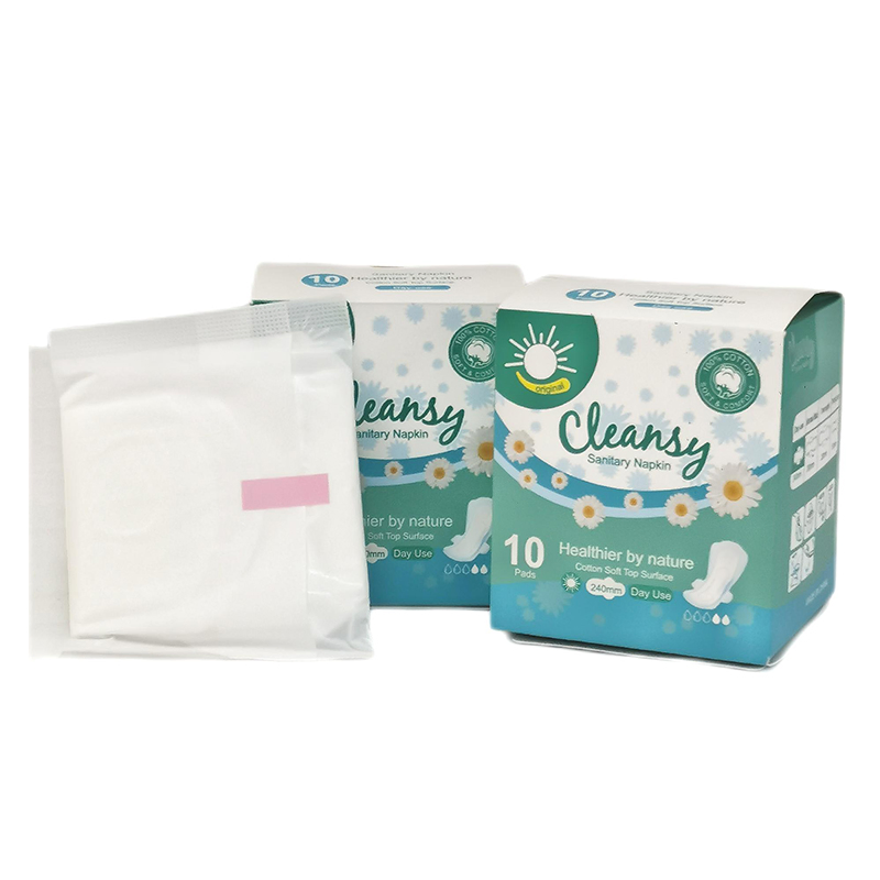 Hygiene Products Locking Core Double Absorbent Breathable Disposable Sanitary Napkins