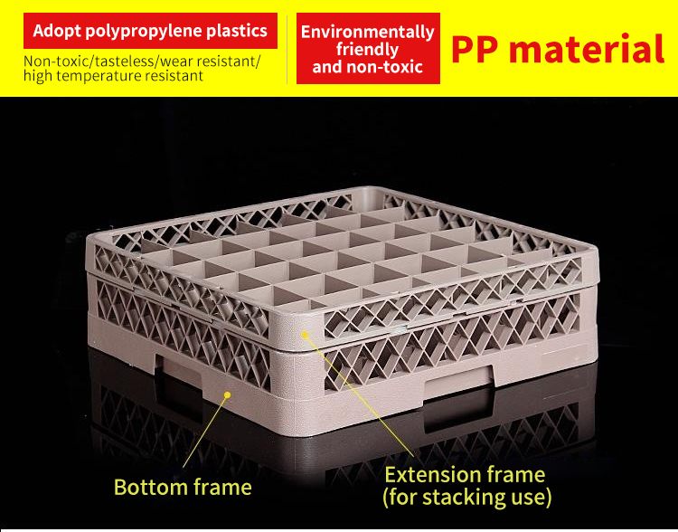 36 Grids Cup Holder Tumbler Basket Wine Glass Organizer Rack Restaurant Supplies