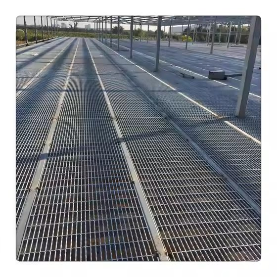 Heavy-Duty Hot DIP Galvanized Steel Drainage Grates for Walkways