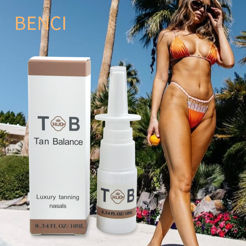 OEM 10ml 20ml Tanning Accelerator Tanner Nose Spray Instant Tanning Nasel Spray Customise