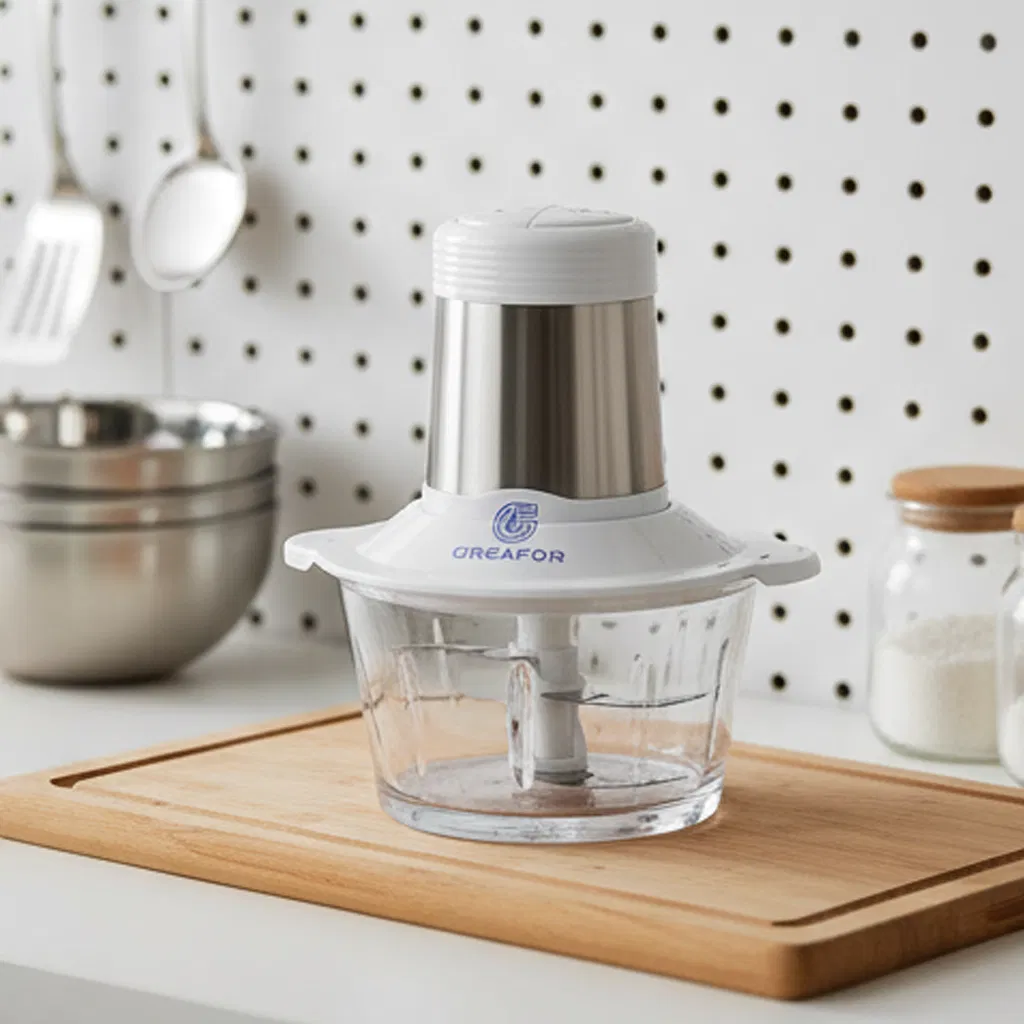 Premium Stainless Meat Mixer with Clear Bowl for Easy Cleaning