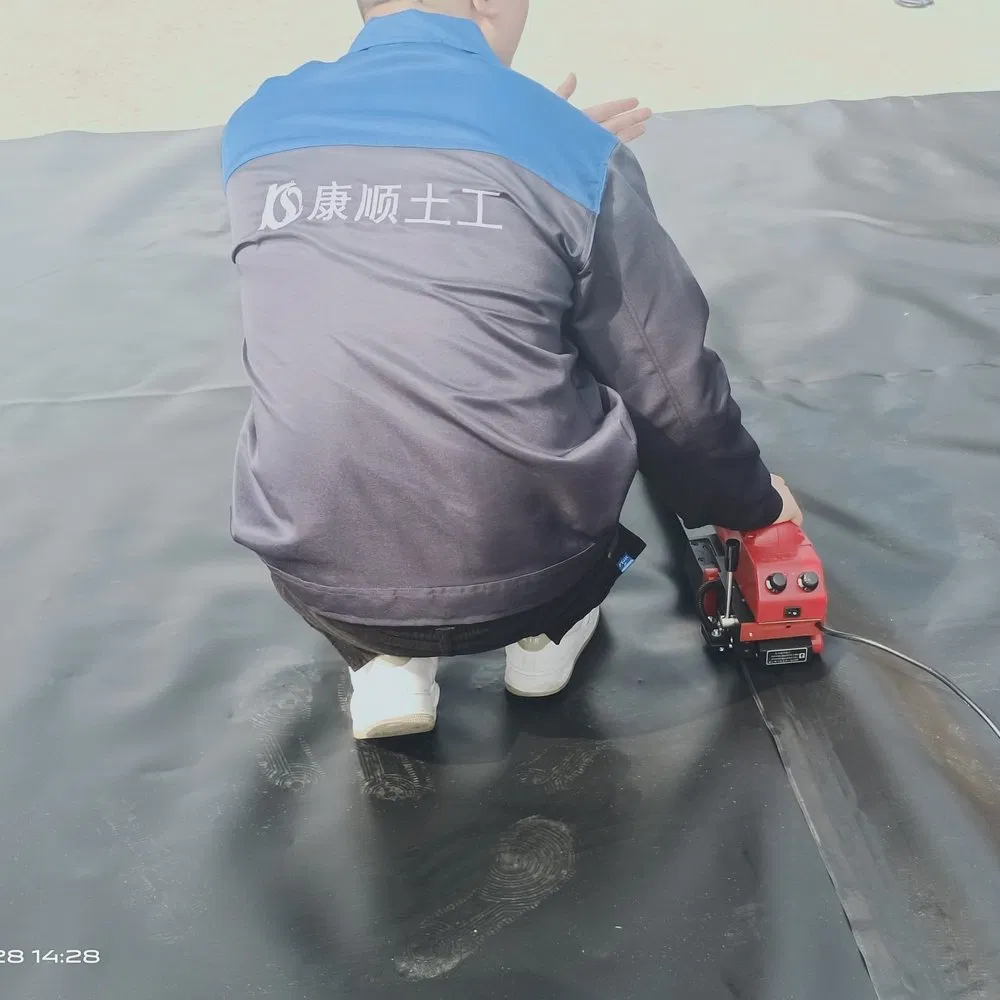 Resistant to Chemical Corrosion Puncture Resistance Customization Thickness Plastic Textured HDPE Geomembrane Waterproofing