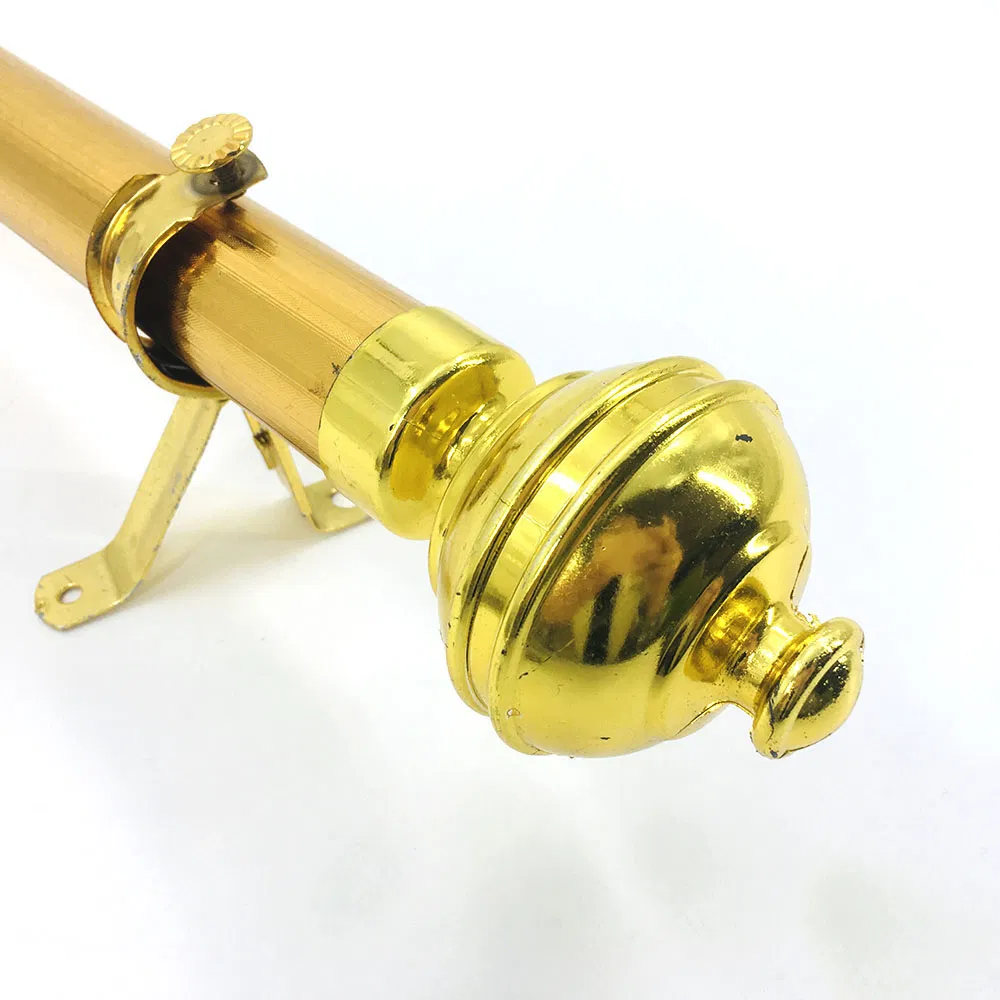Wholesale Curtain Pole Rod Gold Curtain Rod