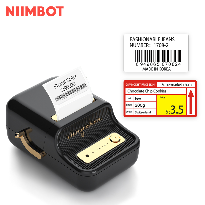 Niimbot B21 Wireless Voice Input Roll Thermal portable Label Printer