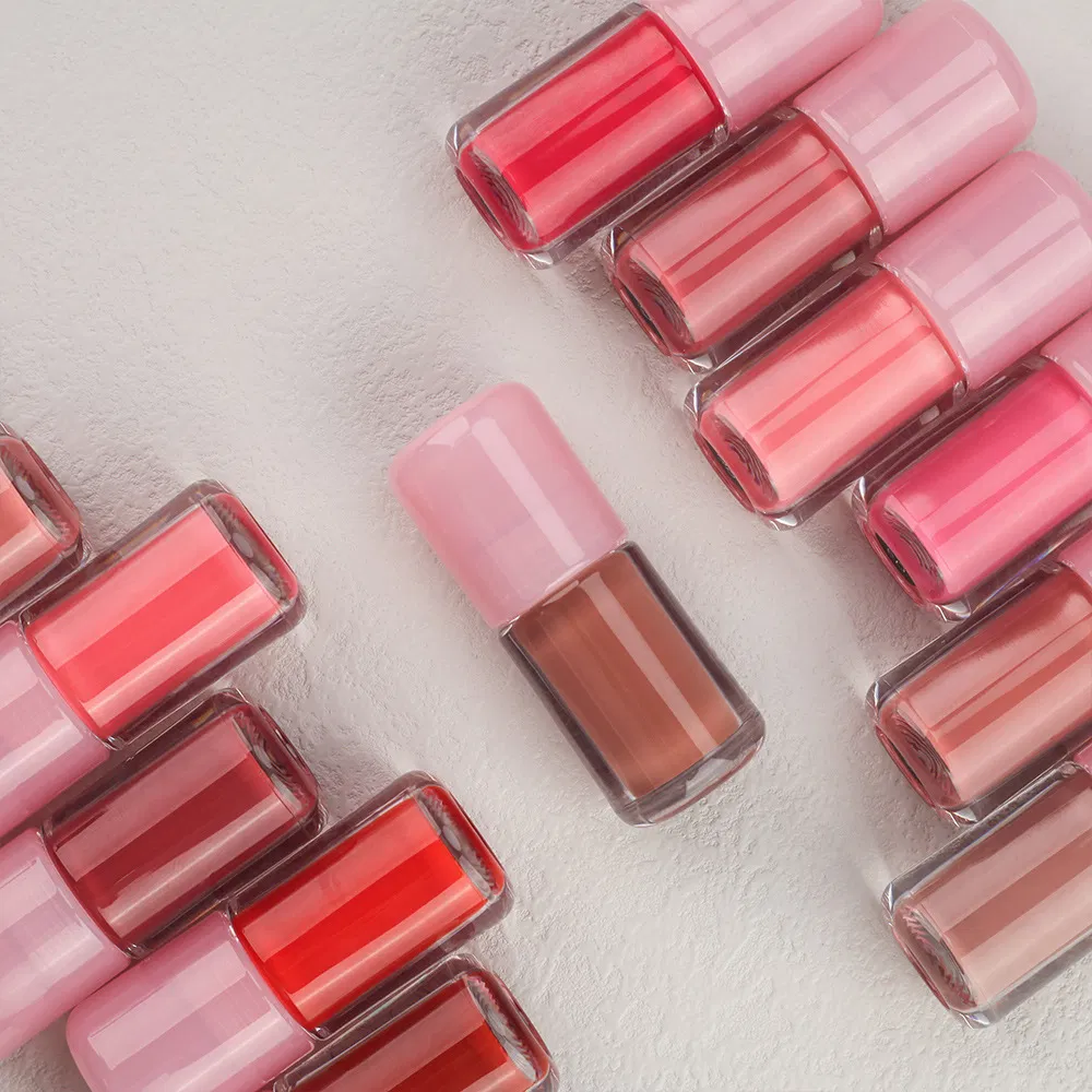 Brightening Water Lipstick Vegan High Pigmented Glossy Aqua Glow Lip Gloss Private Label