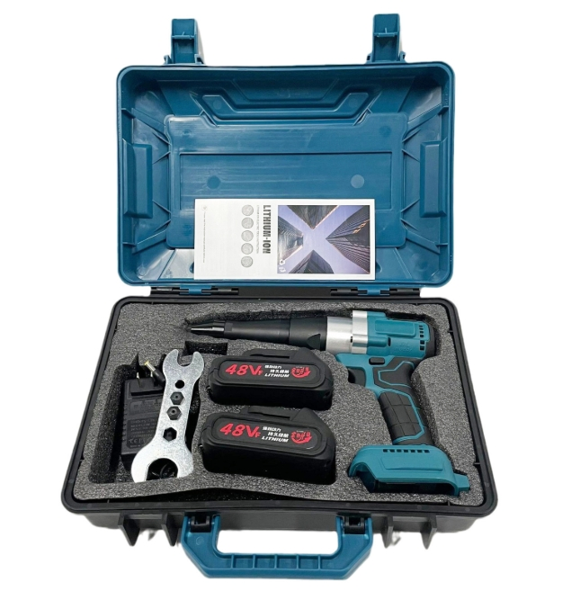 Brushless Lithium Battery Electric Riveter, Industrial-Grade Convenience
