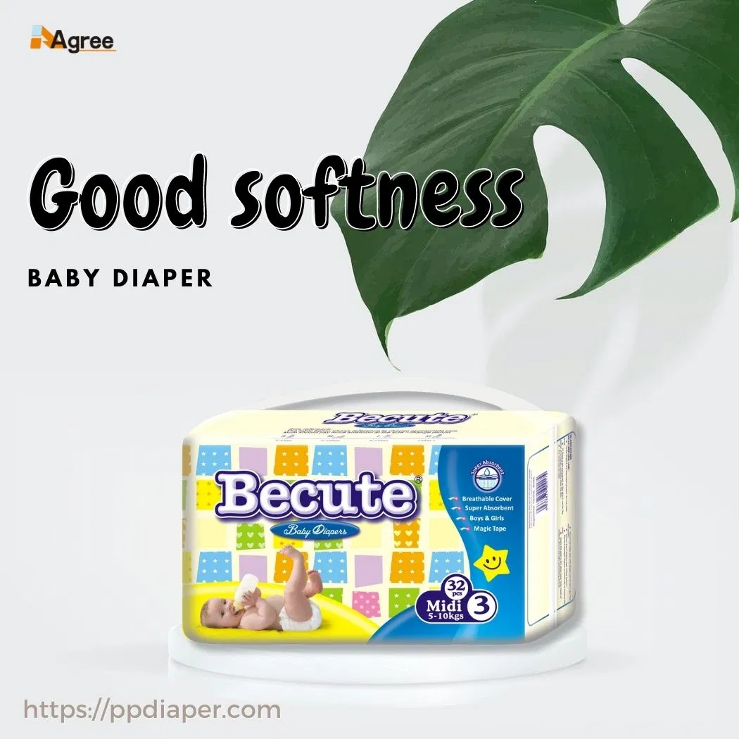 Подгузники Becute Super Absorbent для детей 6-12 месяцев