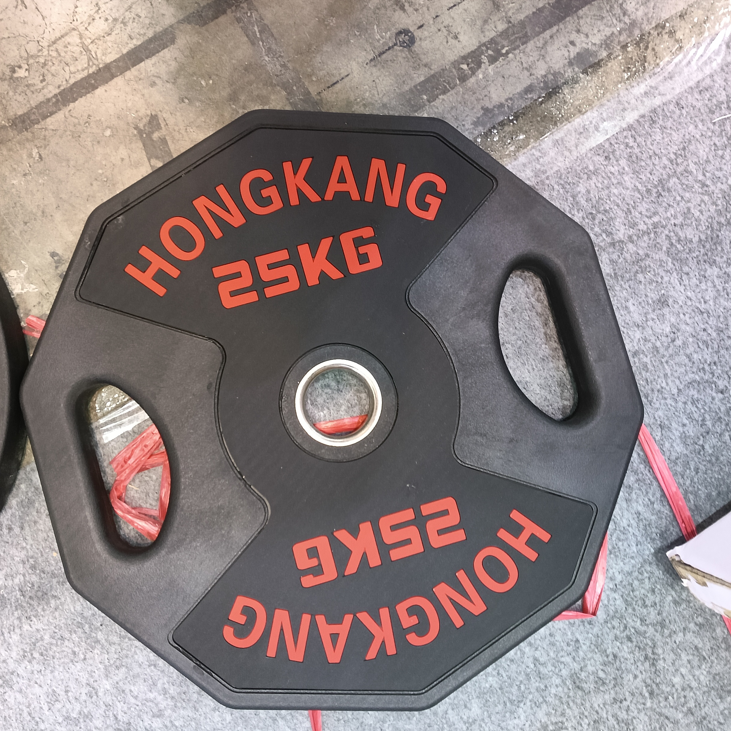 Штанга с дисками чугунными для фитнеса силовая