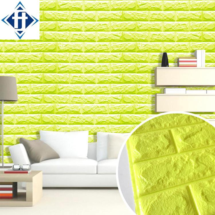 Cheap Price Morden XPE 3D Brick Wall Stickers