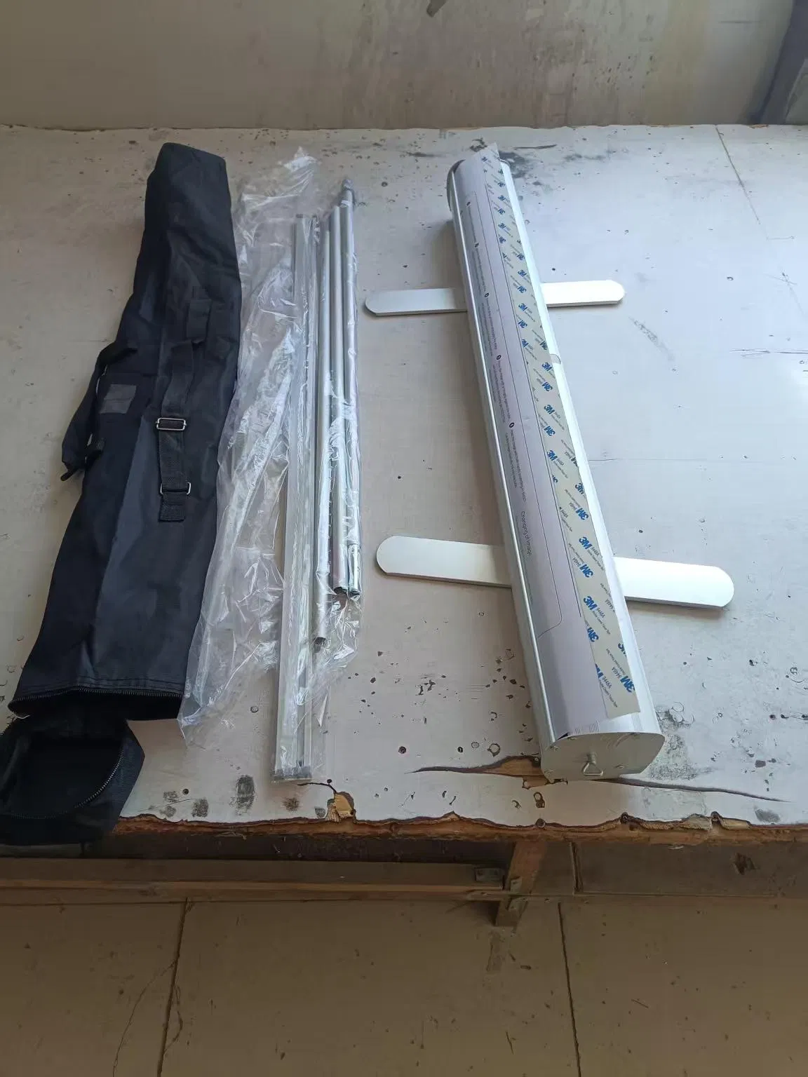 Standard Aluminum Roll up Banner Stand 85X200cm 80X200cm Scroll Roll up Display Banner