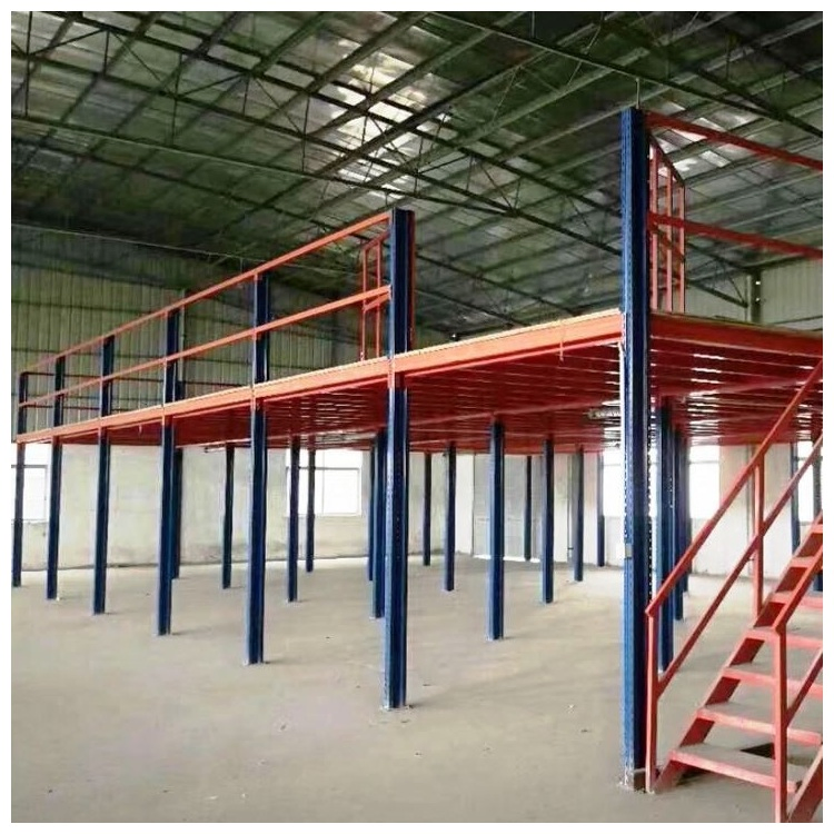 SP079 Heavy duty pallet racking supported mezzanine floor racks