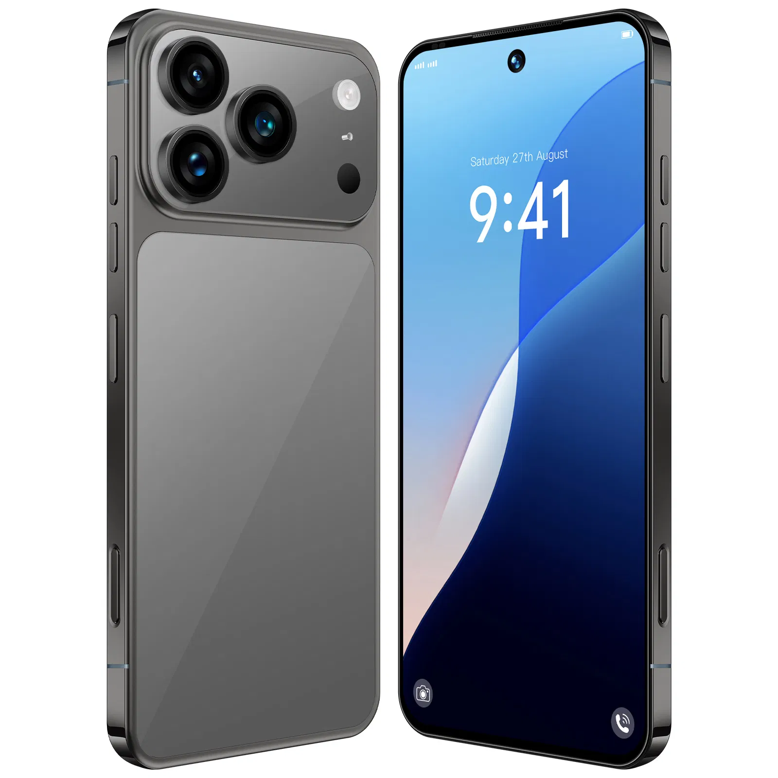 2025 Hot Sale Ai Mobile Phone Brand New Global Version Phone17PRO 7.3 Inches Smart Phone