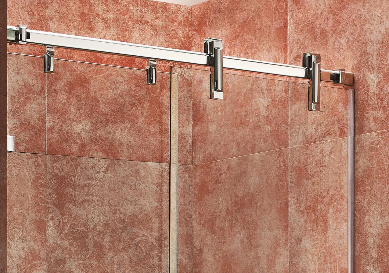 OEM Bathroom Fittings Accessories Factory Direct-Sale ASTM-Standard Stainless-Steel Shower Enclosure Fittings Headedr Bar