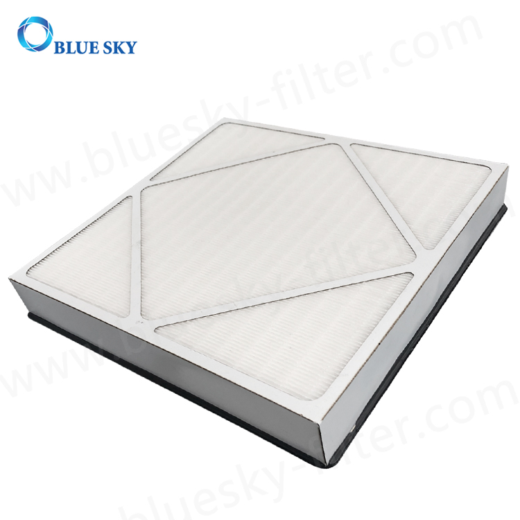 Customized 18inch China Supplier Air Purifier Paper Frame Mini Pleated Replacement H14 True HEPA Filters