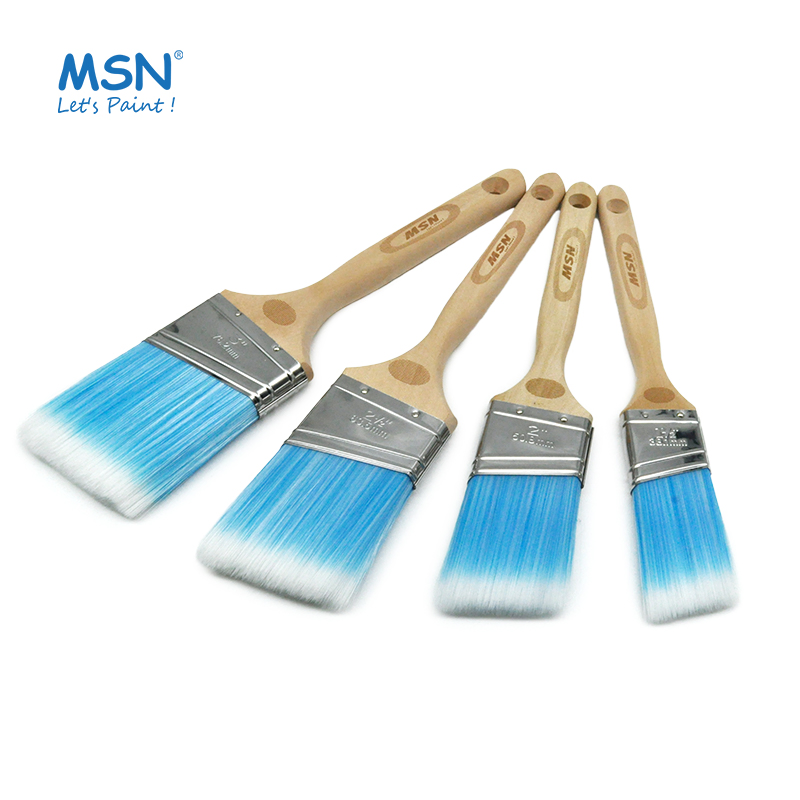 Кисть малярная профессиональная с деревянной ручкой