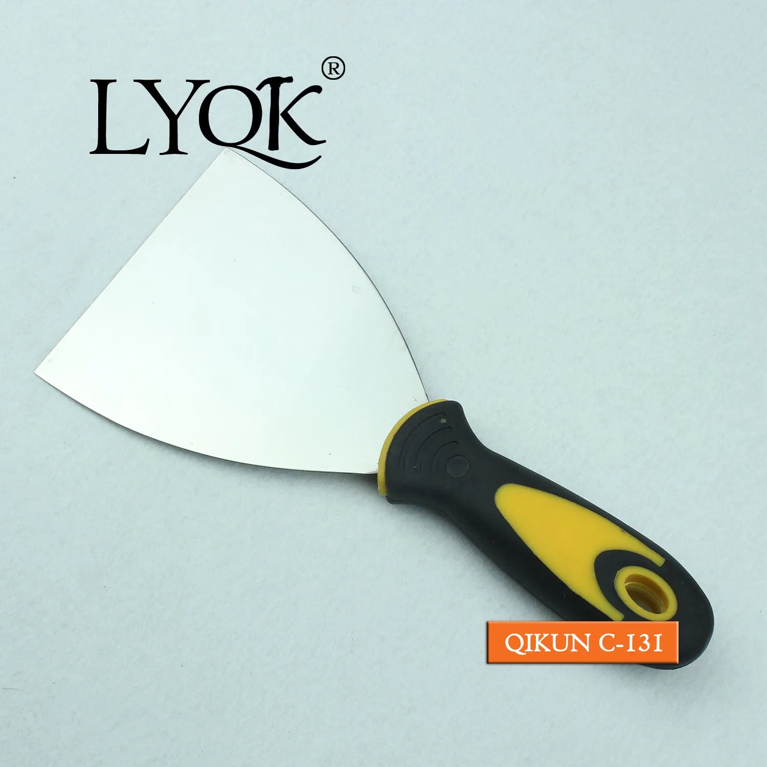 C-129 Construction Decoration Paint Hand Tools Plastic Handle Mirror Polished Stainless Steel Scraper