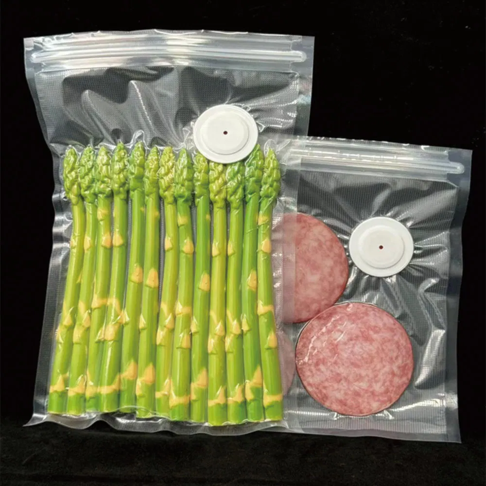 High Quality Food Grade Co-Extrusion Embossing Vacuum Bags Sous Vide Cooking Candy Packaging Heat Sealing Moisture Plastic Bags